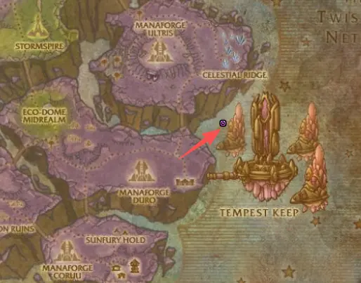 TBC Anniversary The Botanica Dungeon Locations